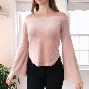 Velvet Pink Blouse